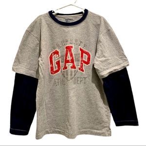 Gap kids long sleeve soft athletic shirt M (8)
